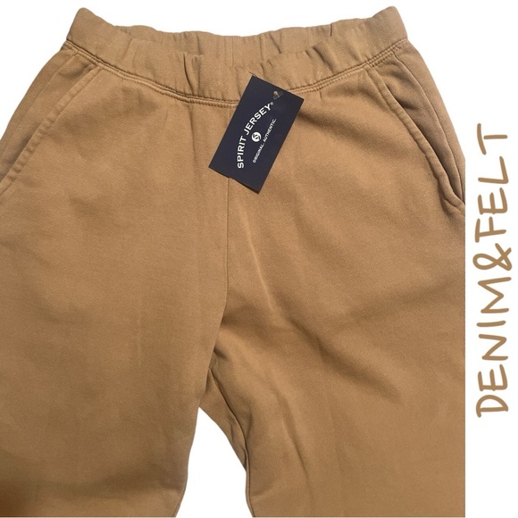 SPIRIT JERSEY Caramel Brown Soft Joggers/Sweatpants with Pockets!! NEW/NWT!!🤎🤎 - Picture 3 of 5